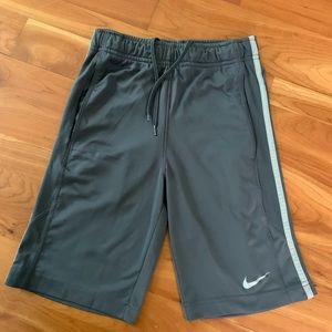 Boy Nike athletic shorts